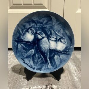 Vintage Mouttertag Mother’s Day Plate West Germany